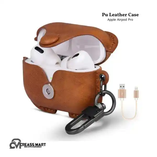 Luxury PU Leather Apple AirPod Pro Case Price in Bangladesh