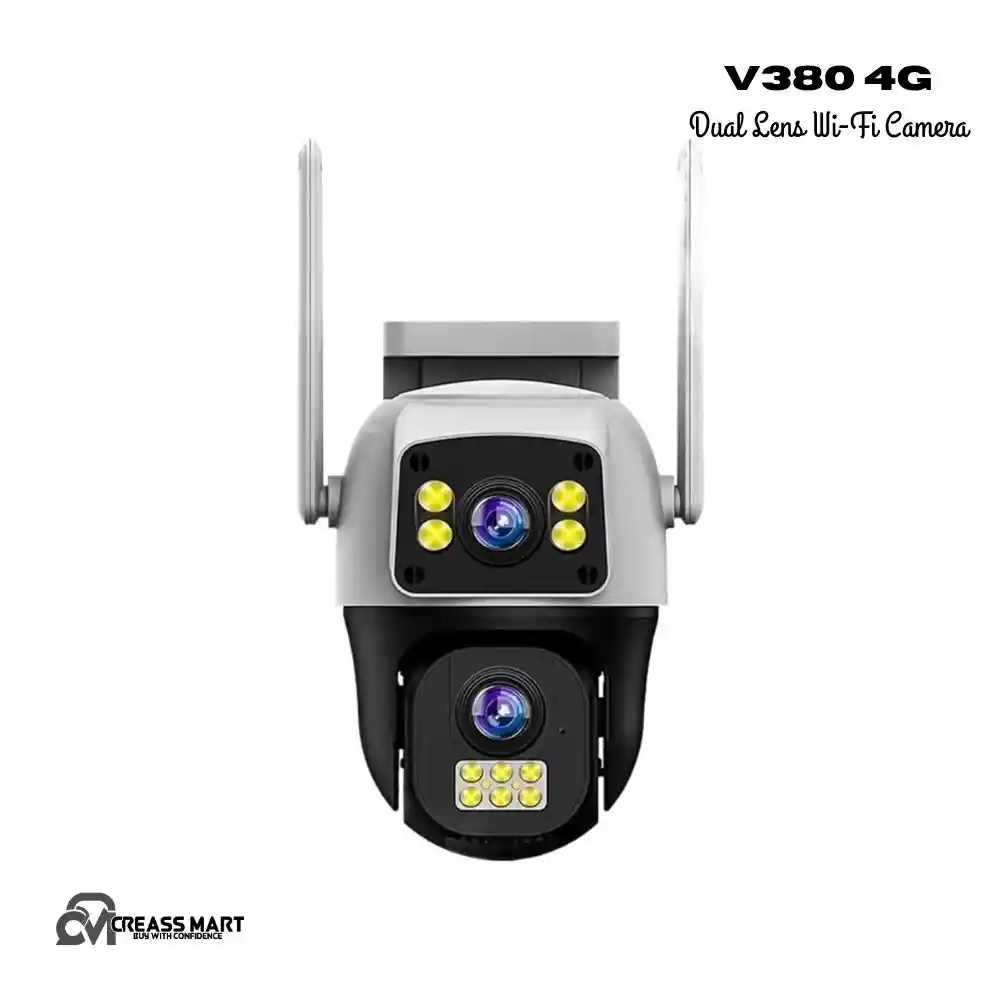V380 4G Dual Lens Wi Fi Camera