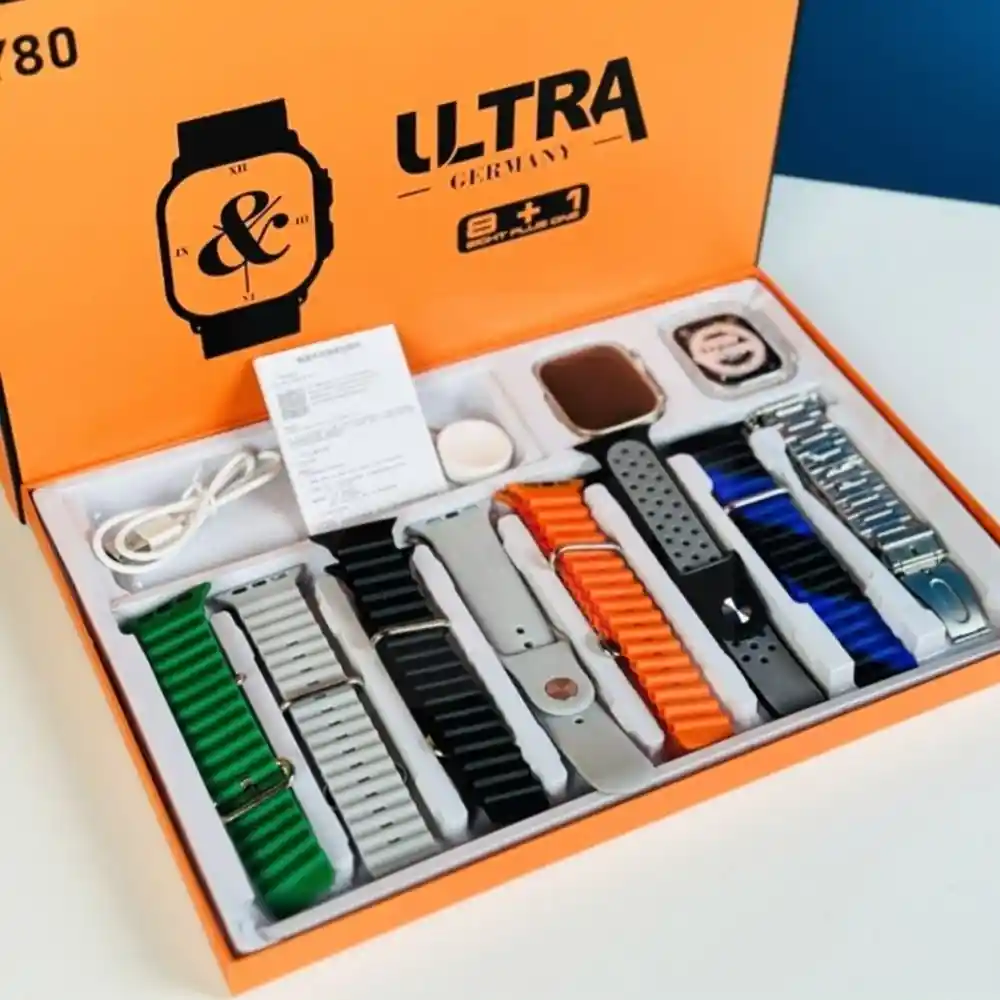 y80 ultra smartwatch with 8 strap price in bd