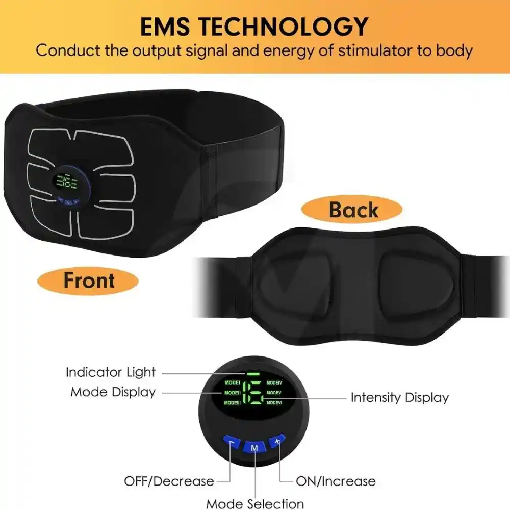 electric abdominal toning belt