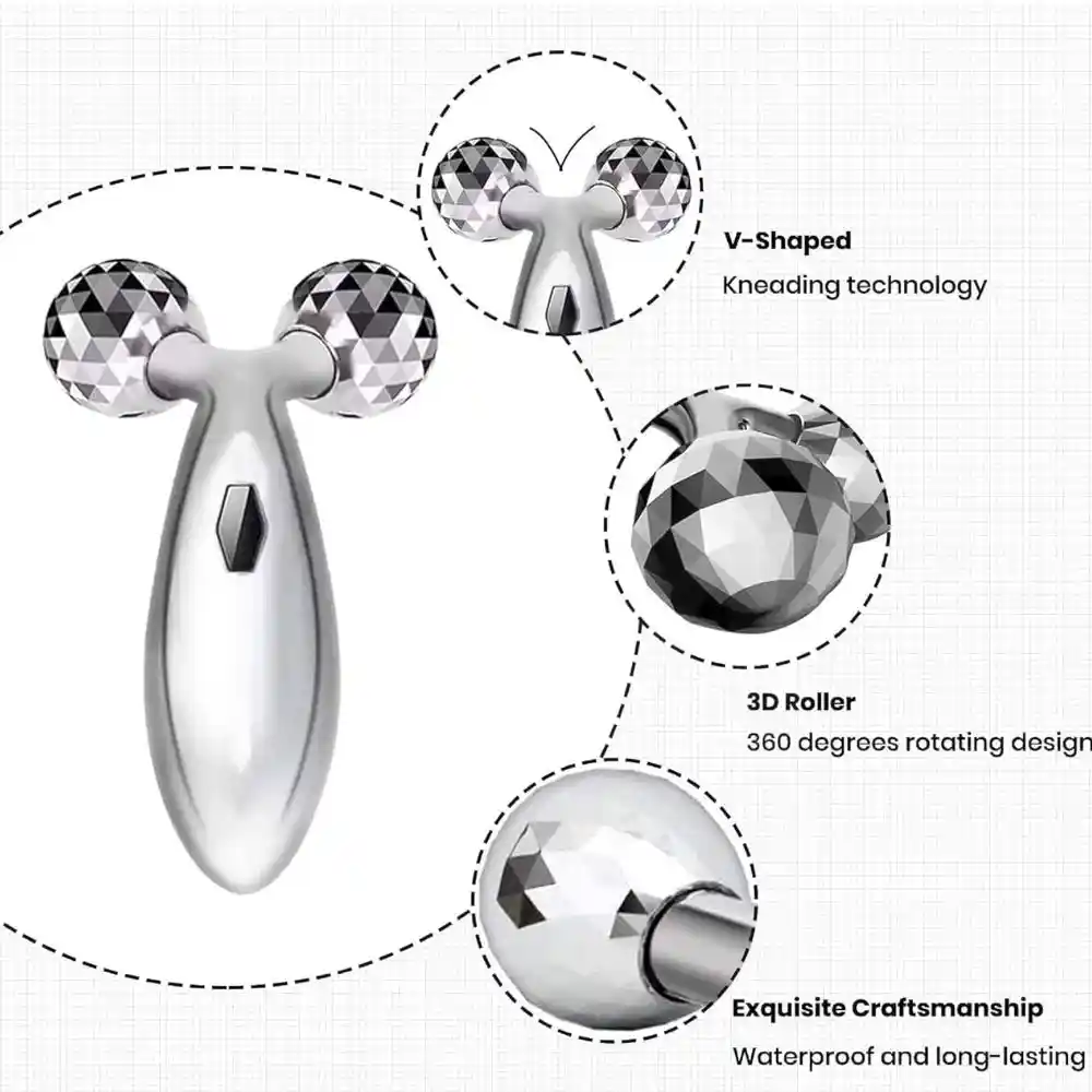 3d Roller Face Massager