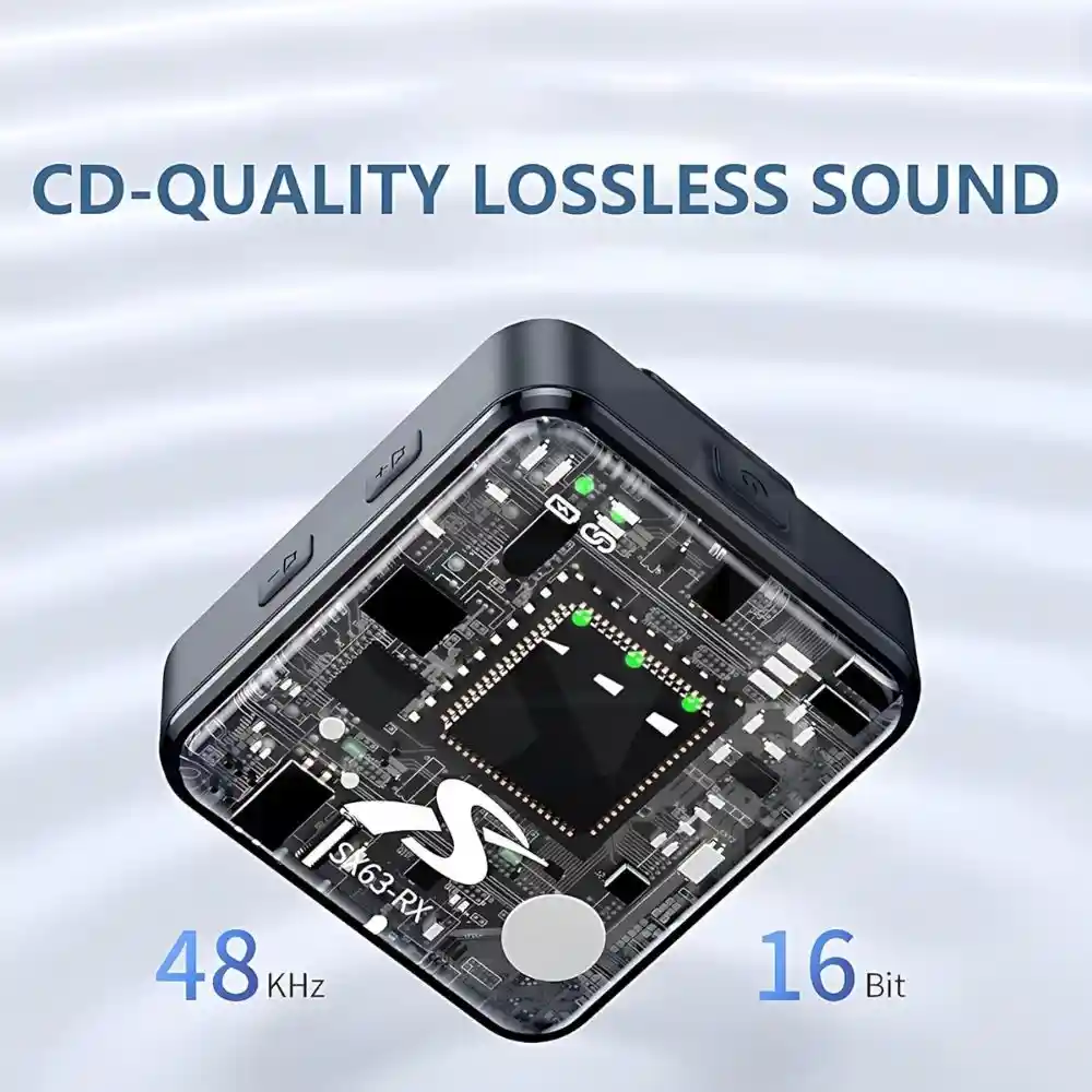 SX63 Wireless Microphone with Charging Casee