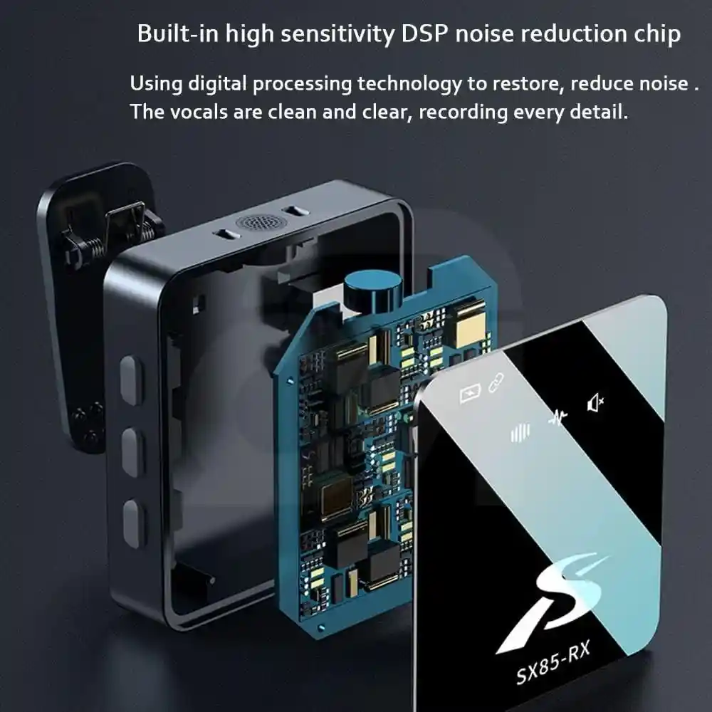 SX85 Dual Wireless Microphone