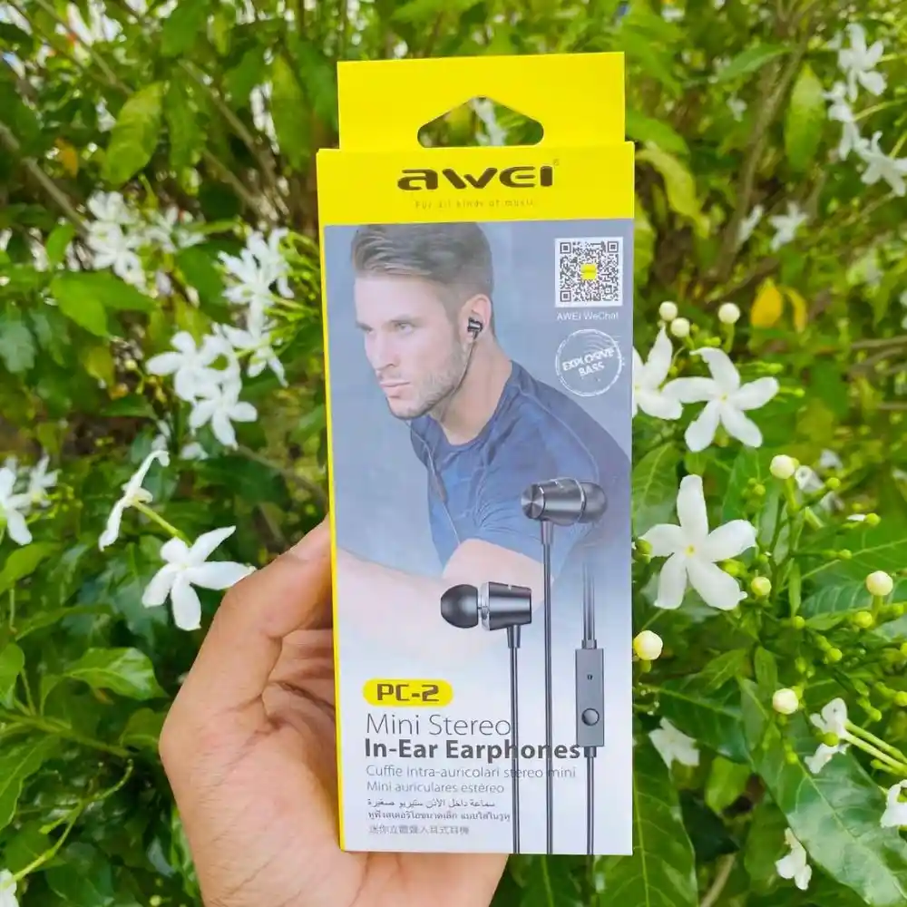 Awei Pc-2 Mini Stereo Wired in-ear Earphone