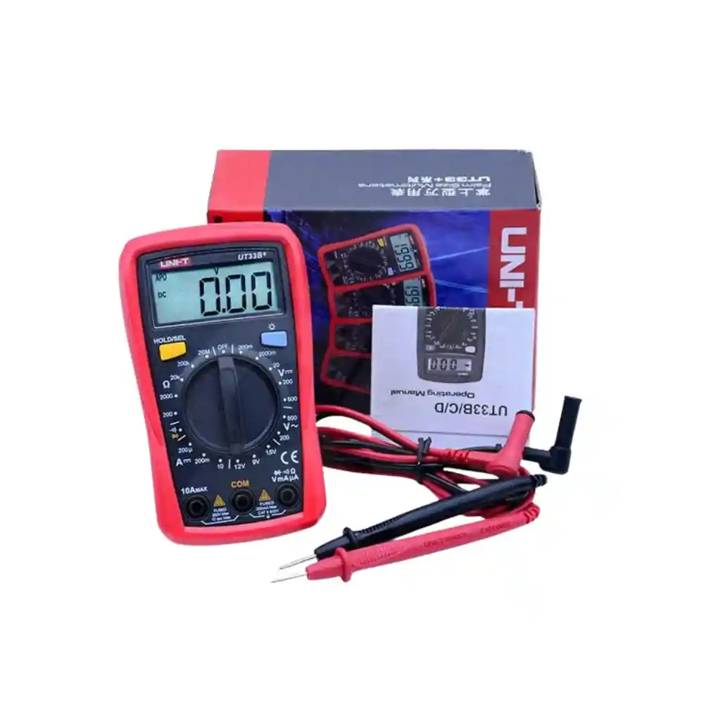 Uni-t Ut33b+ Digital Multimeter (Palm Size)