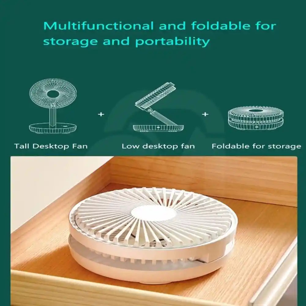  Rechargeable HCZ21 5-inches Folding fan