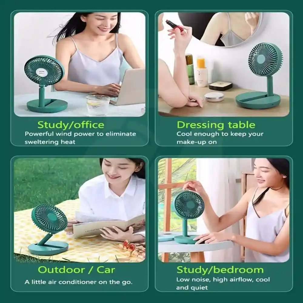  Rechargeable HCZ21 5-inches Folding fan