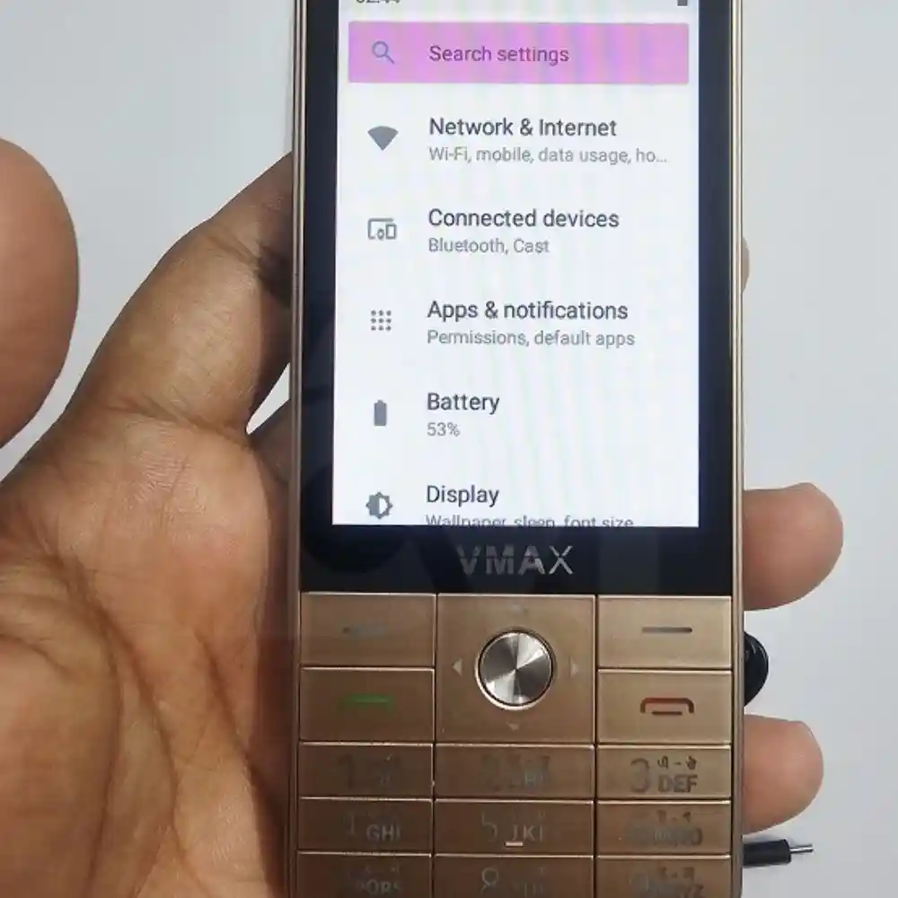 VMAX Note-14 4G Android Button Phone