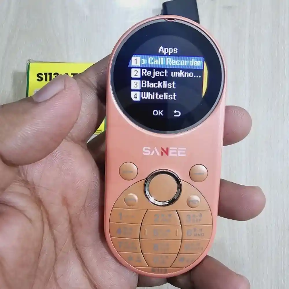 Sanee S113 Dual Sim Stylish Button Phone