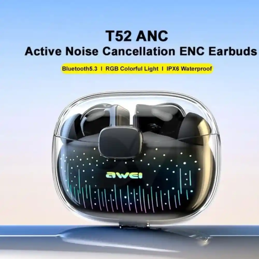Awei T52 ANC TWS Wireless Earbuds