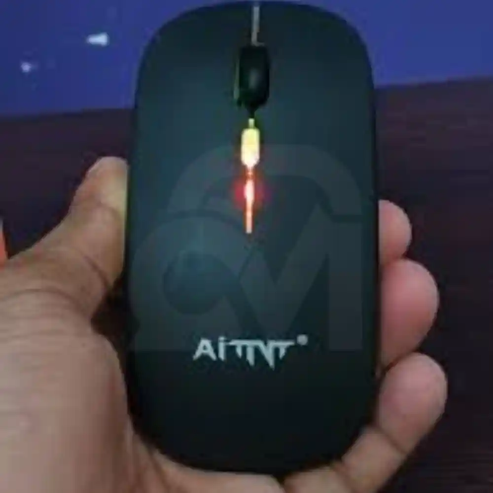 Aittvt 7G Wireless Rechargeable RGB Office Mouse