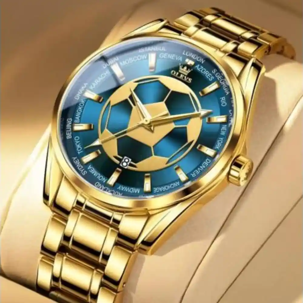 Olevs 9949 Football Dial Men Watch