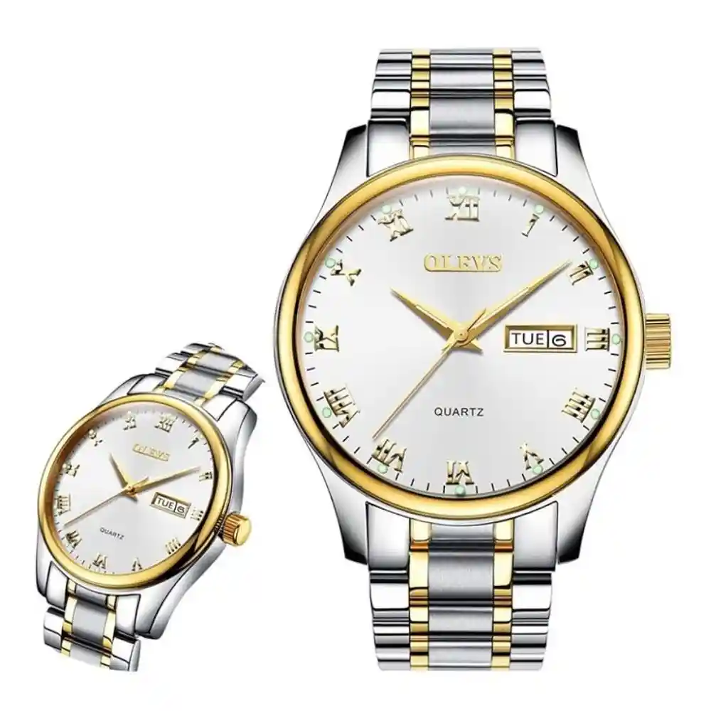 Olevs Luxury Menu2019s Quartz Watch