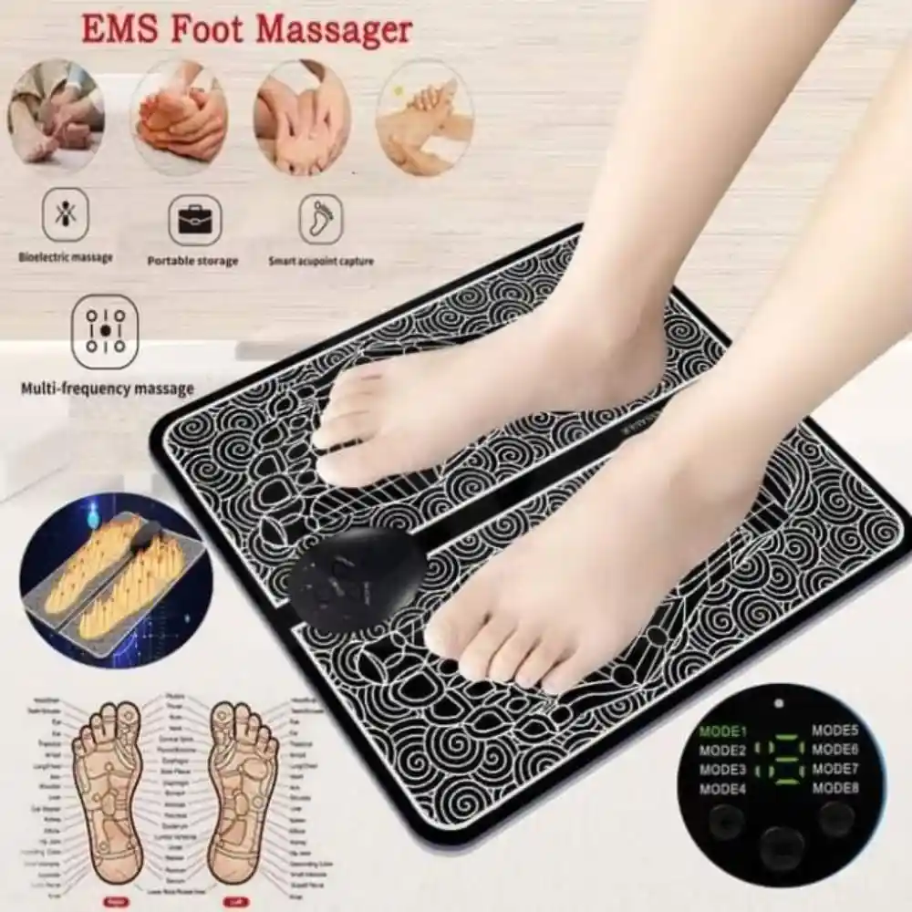 Ems Foot Massage Mat Usb Rechargeable 