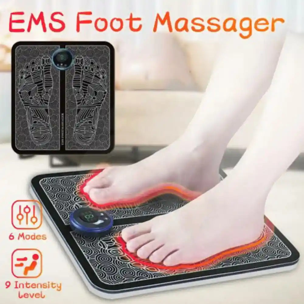 Ems Foot Massage Mat Usb Rechargeable 