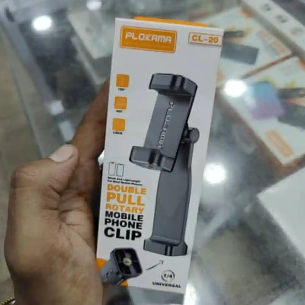 Plokama Tripod Phone Holder Clip Shop