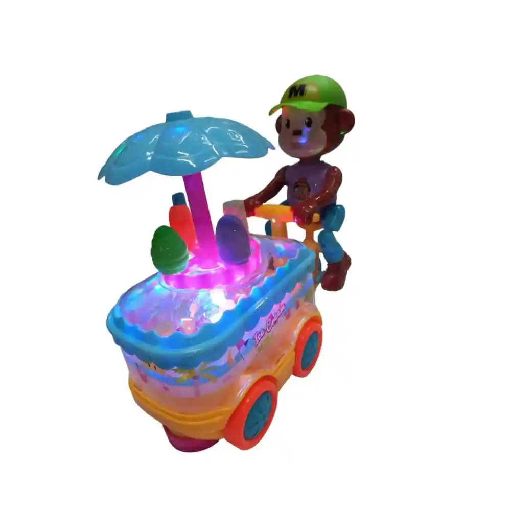 Bump-and-Go-Monkey-Ice-Cream-Toy-for-Kids