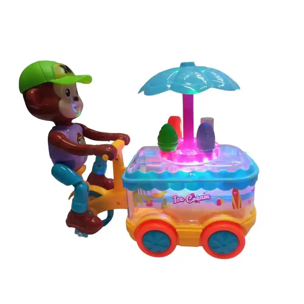 Bump-and-Go-Monkey-Ice-Cream-Toy-for-Kids