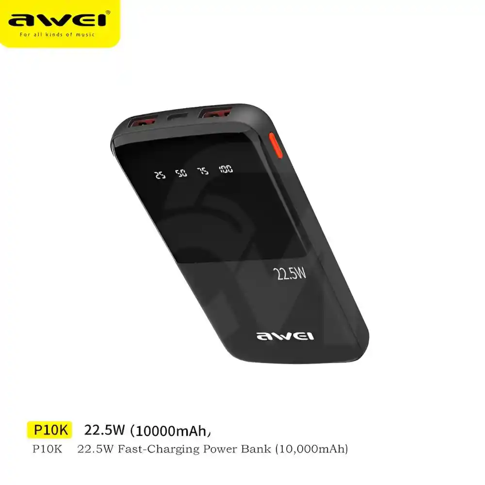 Awei P10K 10000mAh Power Bank Price in Bangladesh