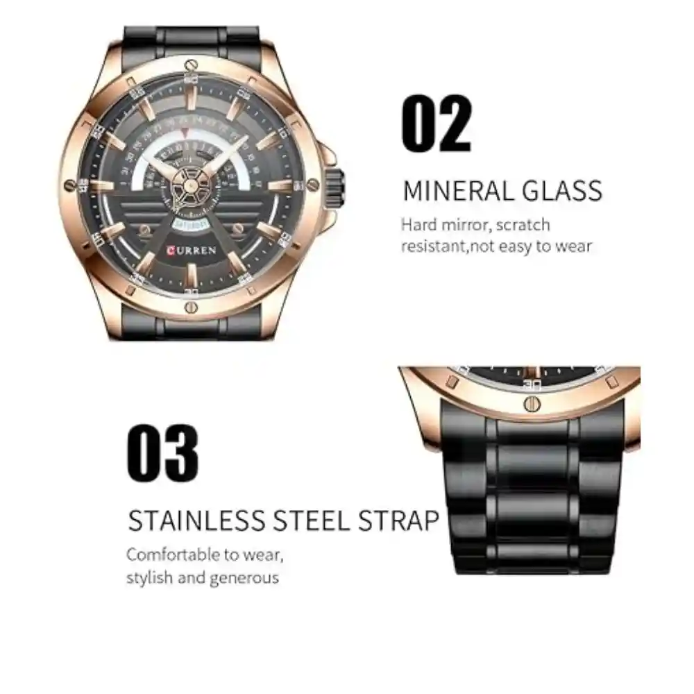  CURREN-8381-Men-Watch 