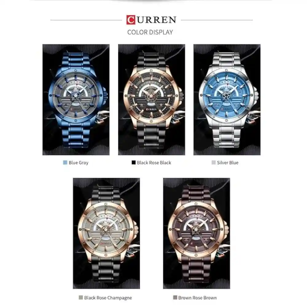  CURREN-8381-Men-Watch 