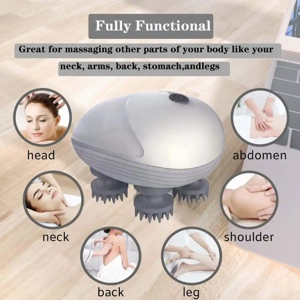 Smart- Scalp & Body- Massage -Device u2013 Multifunctional -Massager