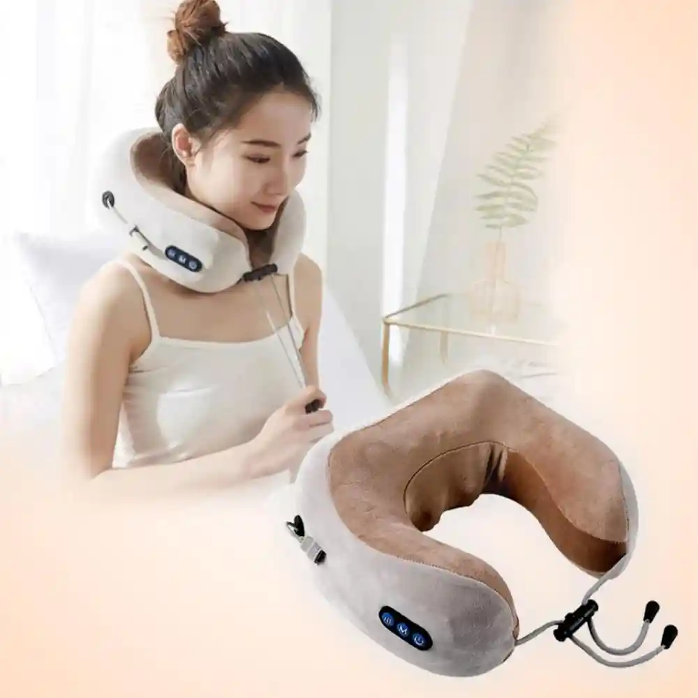 Portable travel massager pillow online