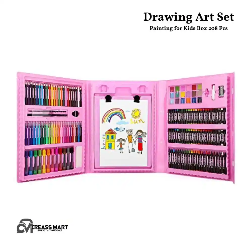 Drawin- Art-Set-Painting-for-Kids-Box-208-Pcs