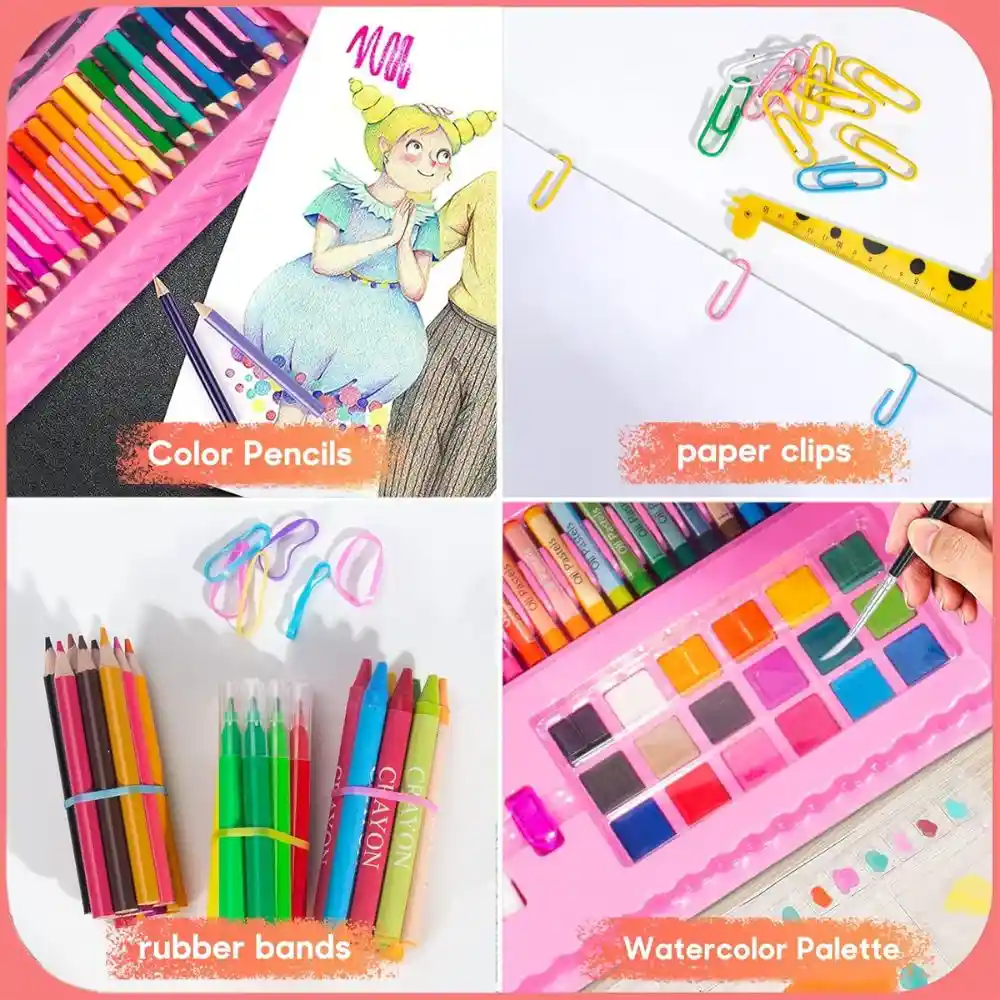 Drawin- Art-Set-Painting-for-Kids-Box-208-Pcs