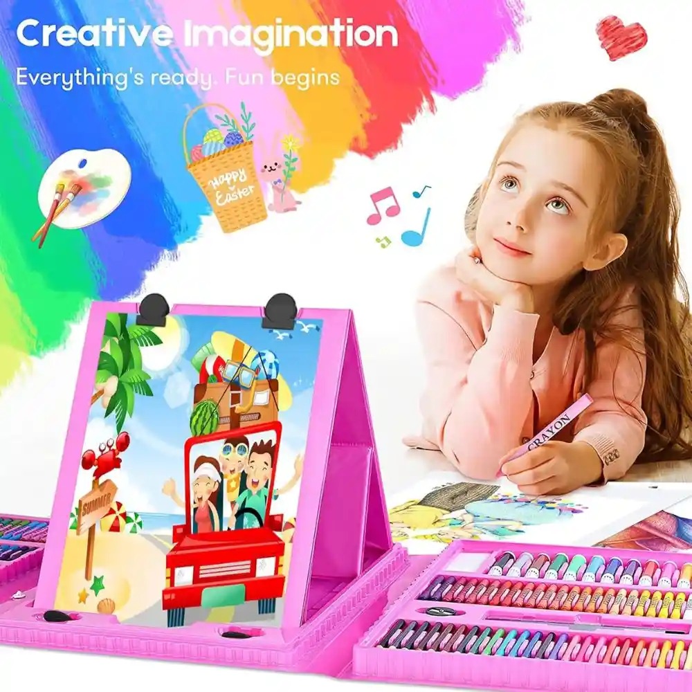 Drawin- Art-Set-Painting-for-Kids-Box-208-Pcs
