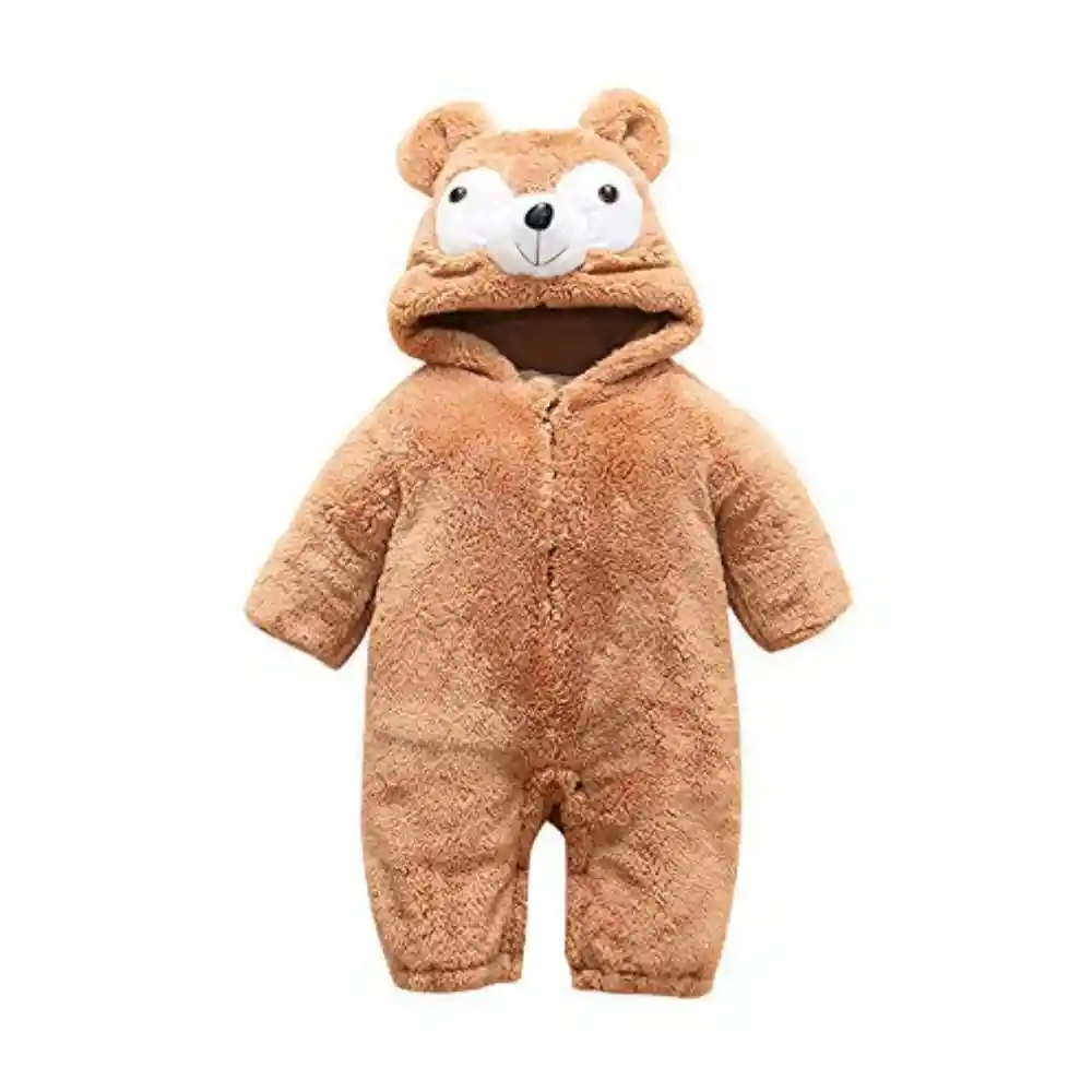 Baby-Children's-Jumpsuit-Hooded-Long-Sleeve-6-Month