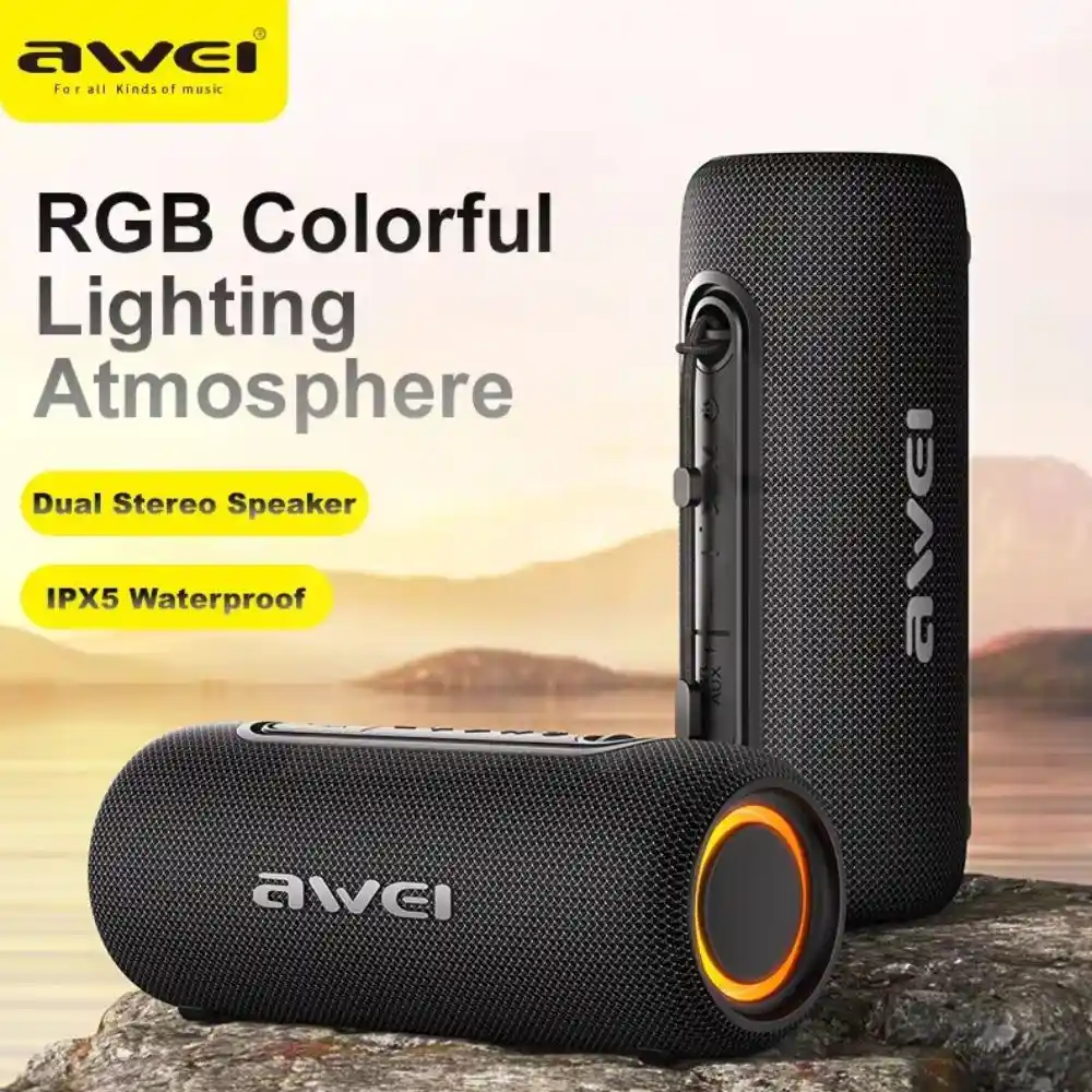 Awei KA8 Bluetooth Dual Speaker Stereo Speaker 