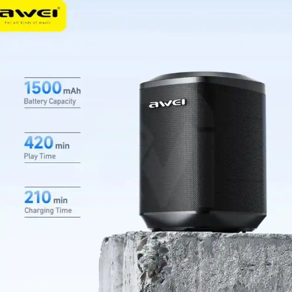 Awei Y379 Wireless Bluetooth Speaker Bangladesh Awei Y379 Compact Outdoor Speaker BD