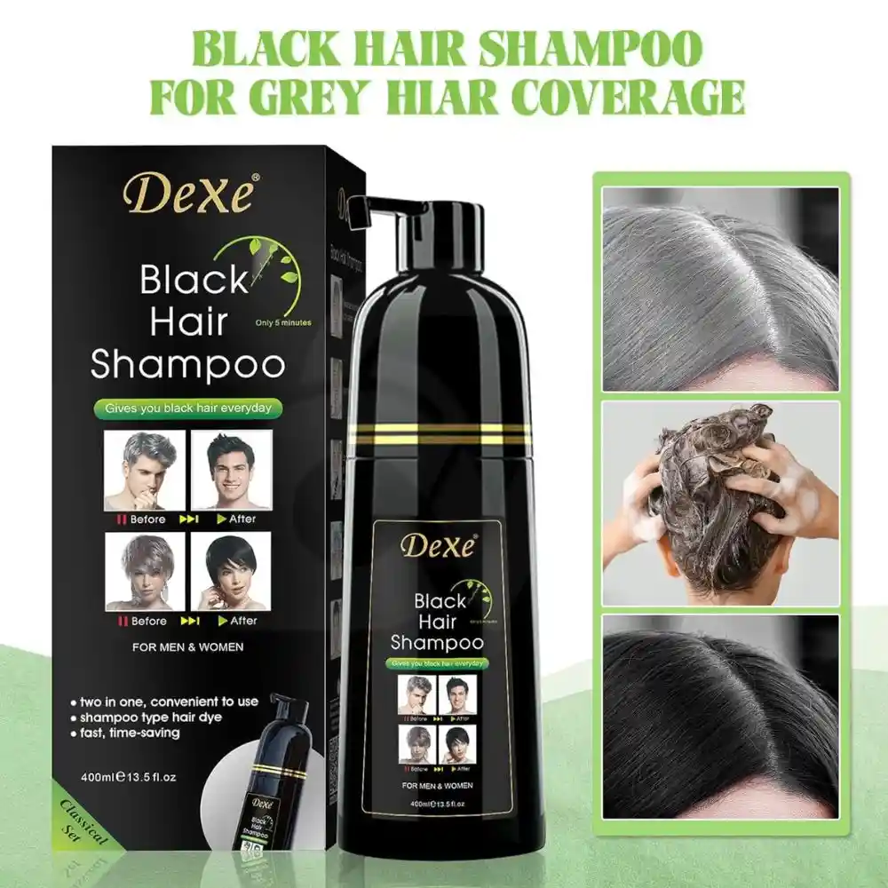 Dexe Black Hair Shampoo 400 Ml