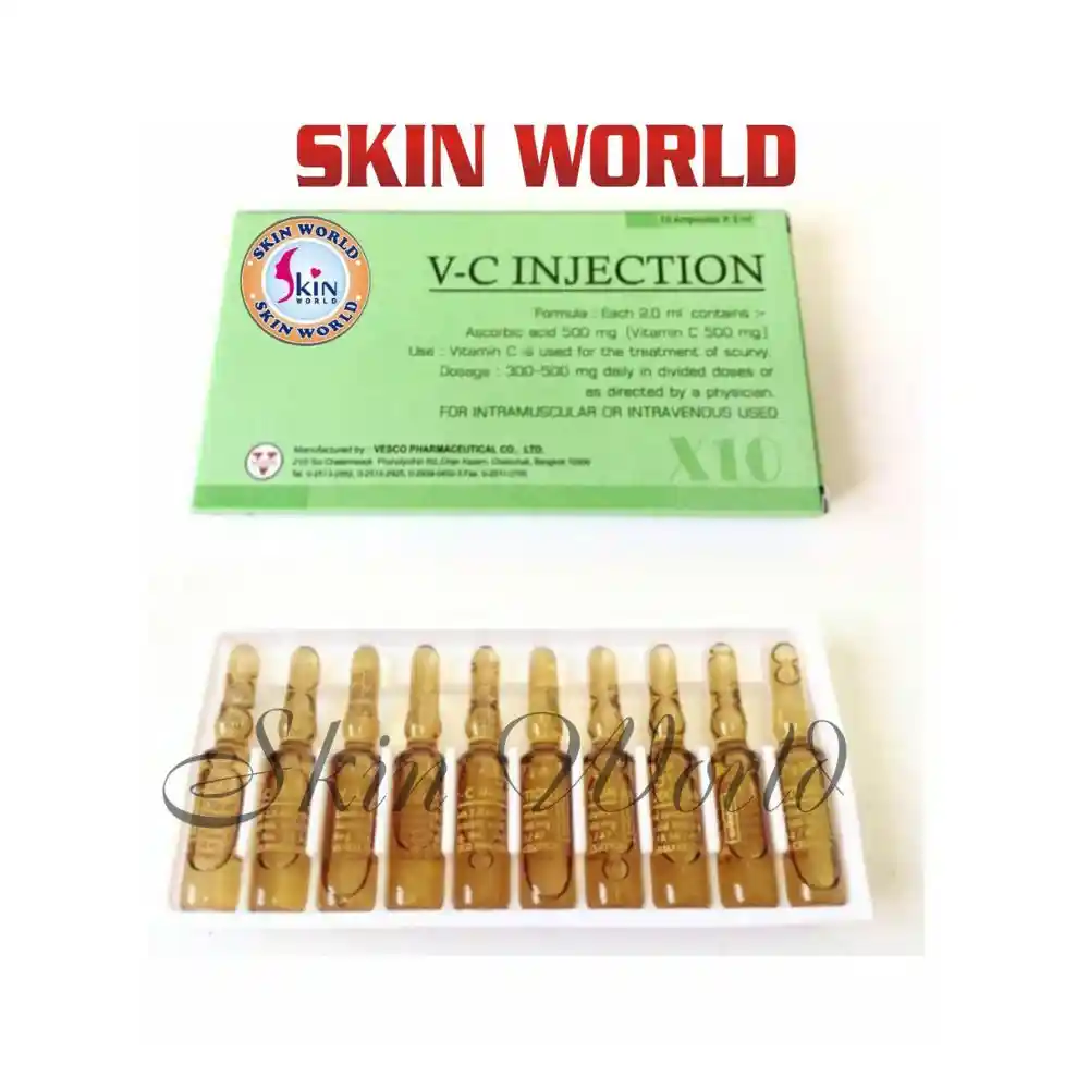 v-c injection for skin whitening