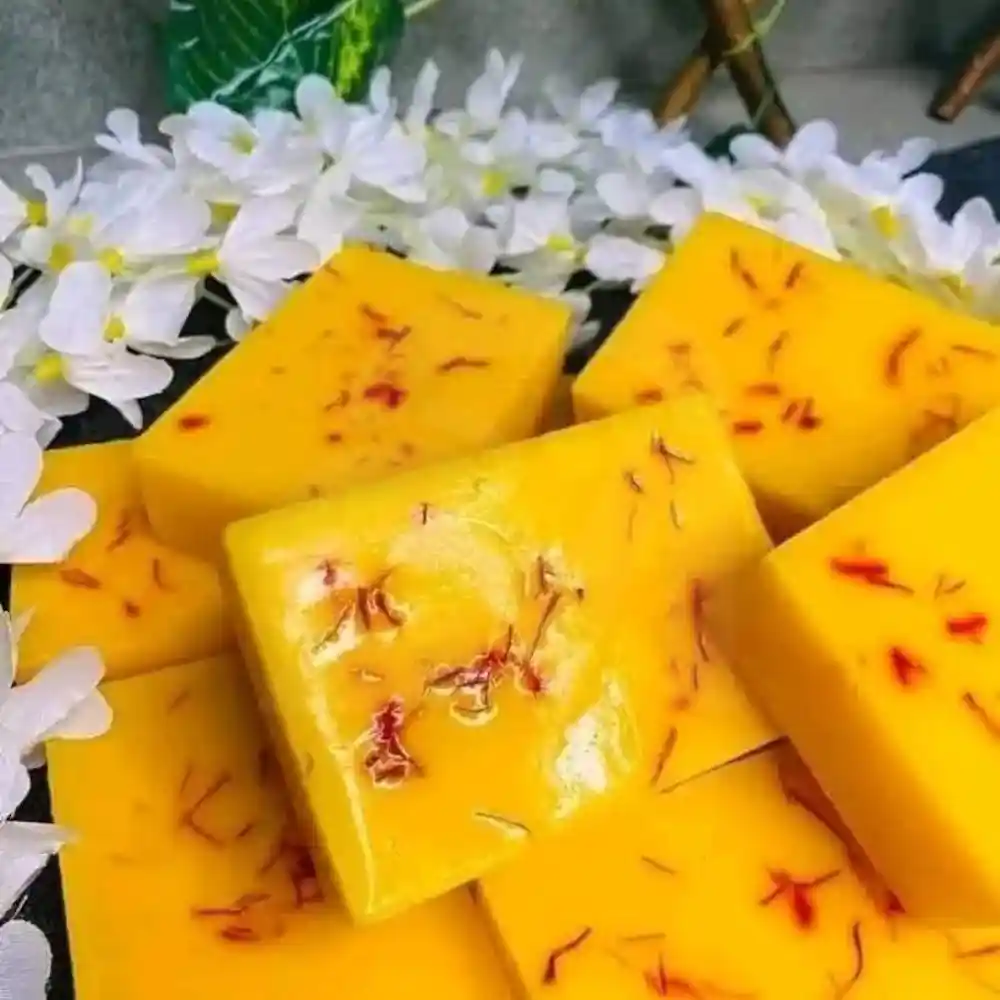saffron goat milk soapu200b