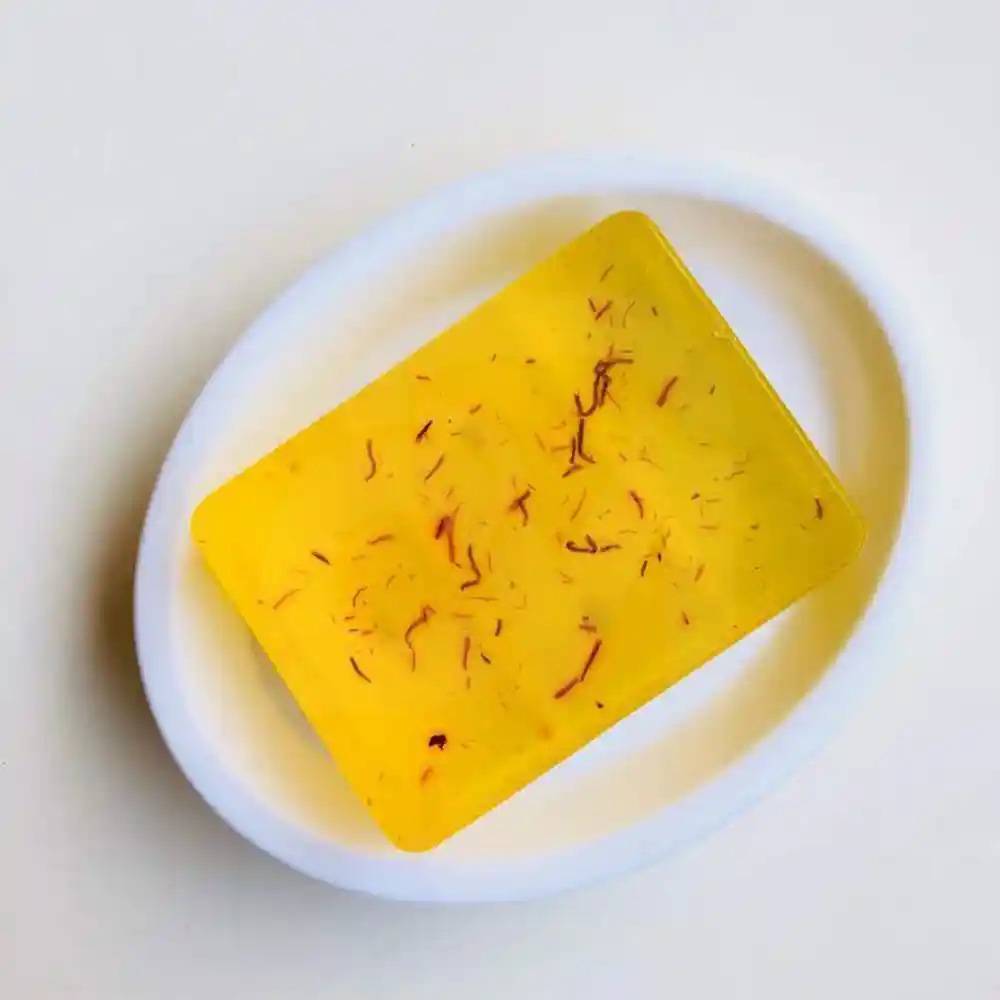 Best Saffron goat milk soap