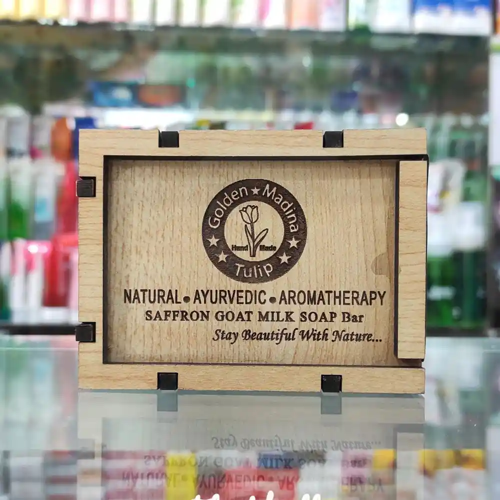 Kashmiri Saffron Goat Milk Soap Bar