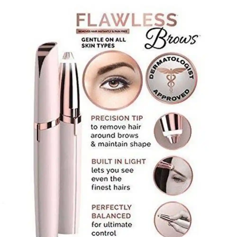Flawless Battery Operated Eyebrow Trimmer Pen