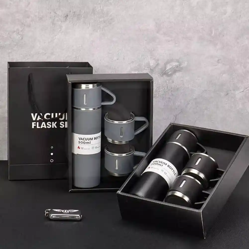 Thermos flask vacuum flask set