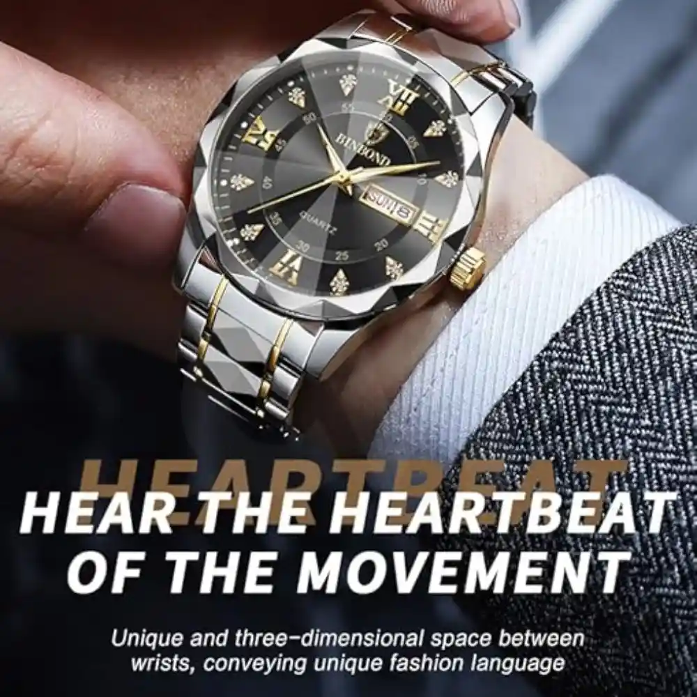BINBOND Quartz Men Wristwatch