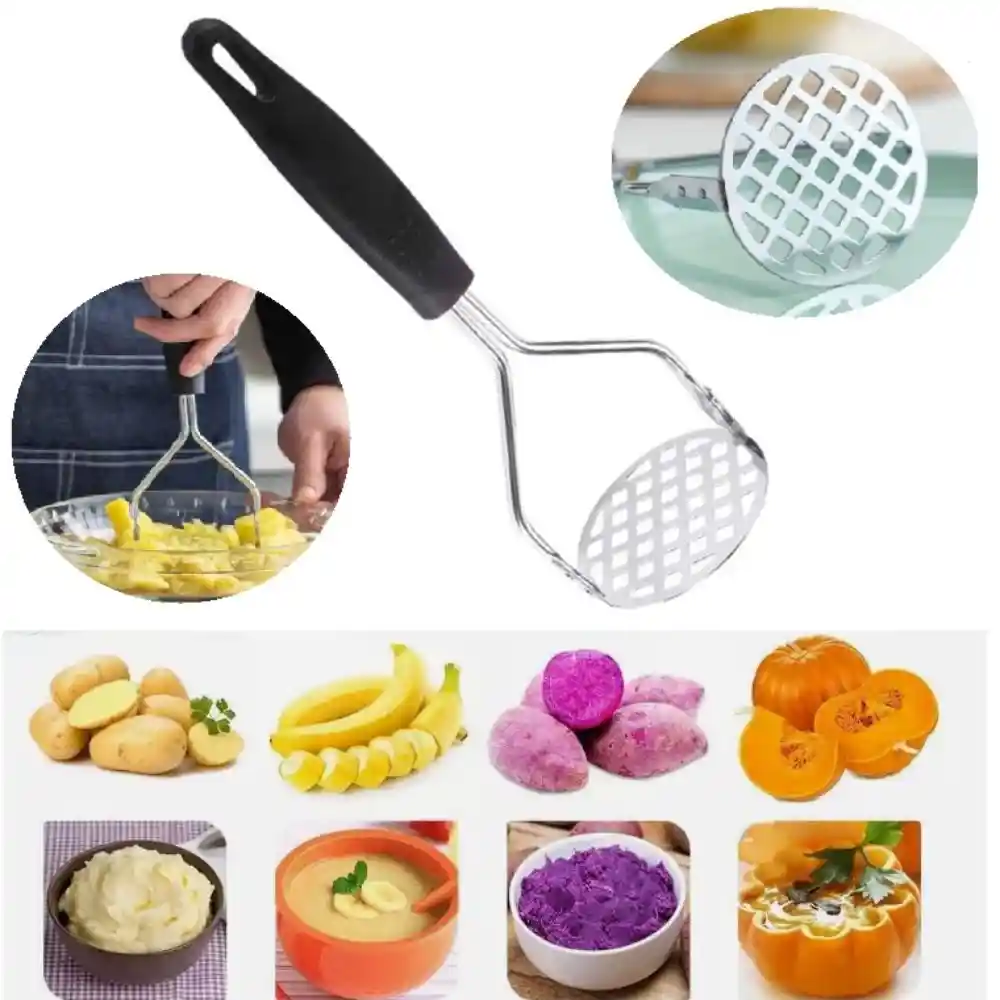 Stainless Steel Potato Masher & Crusher Tool