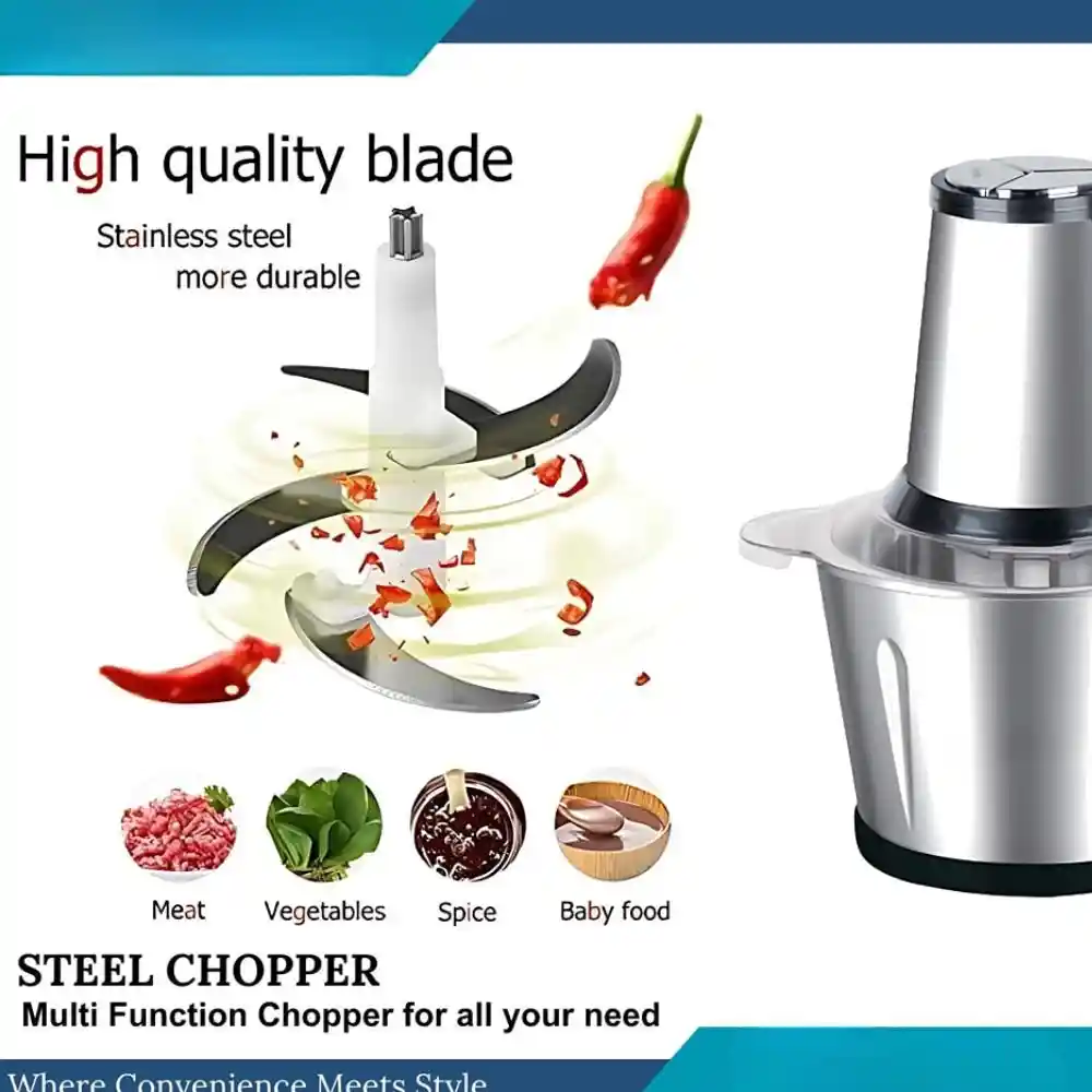 Bajaj-2000W-Stainless-Steel-Food-Chopper
