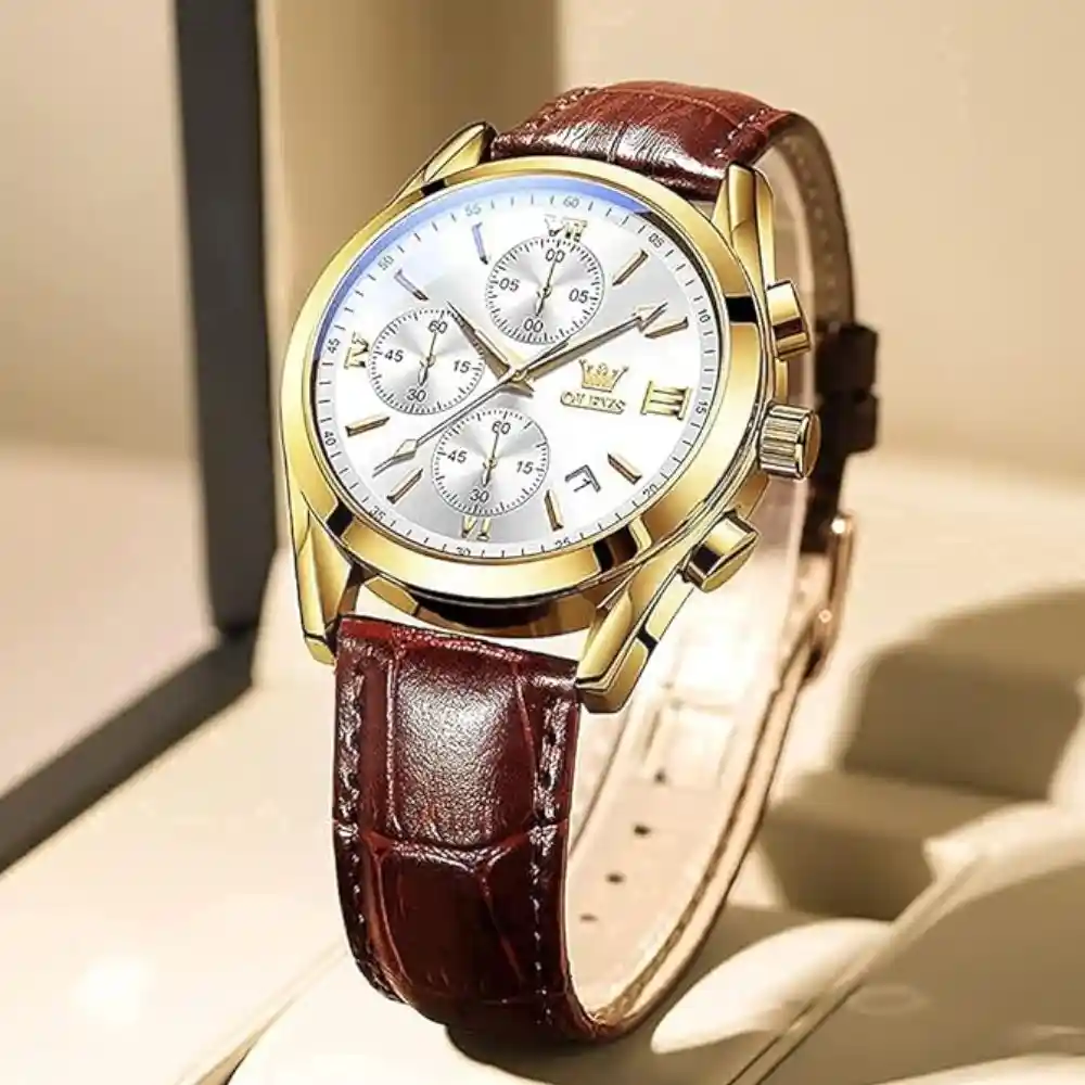 Fashionable glass quartz analog men's watch price