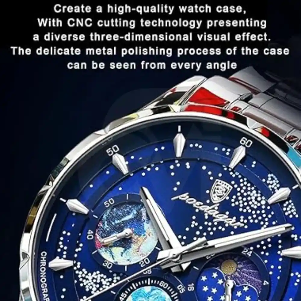 POEDAGAR 916 Men Watch