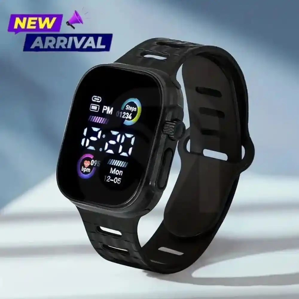 square led watch