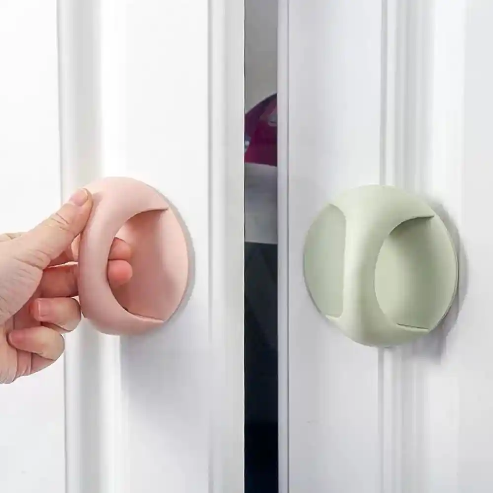 Self-adhesive-Round-Door-Handles