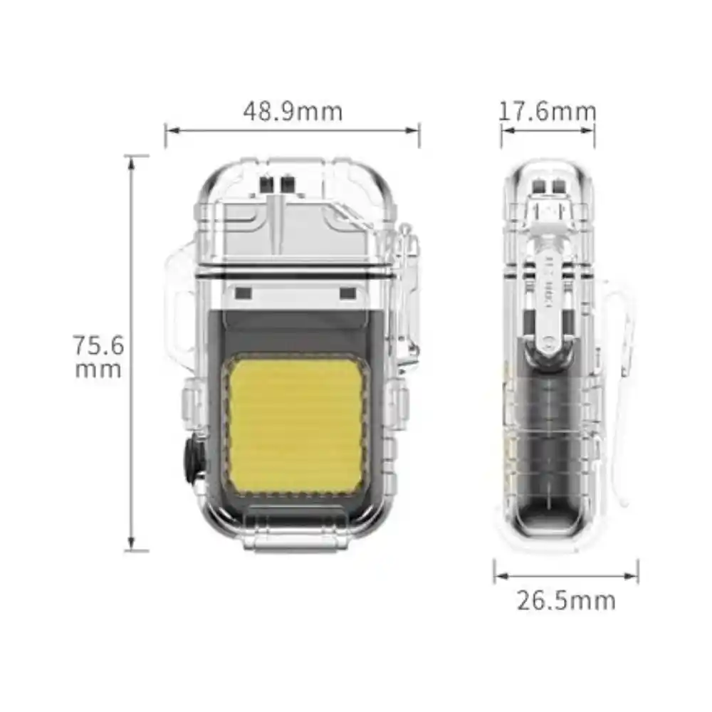 Waterproof Dual Arc Plasma Lighter