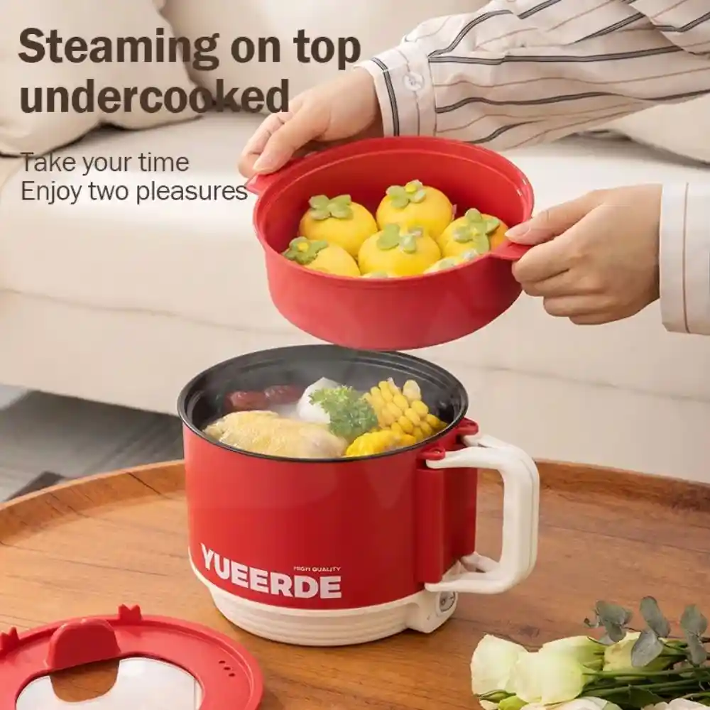 YUEERDE 1.5l Mini Electric Hot Pot