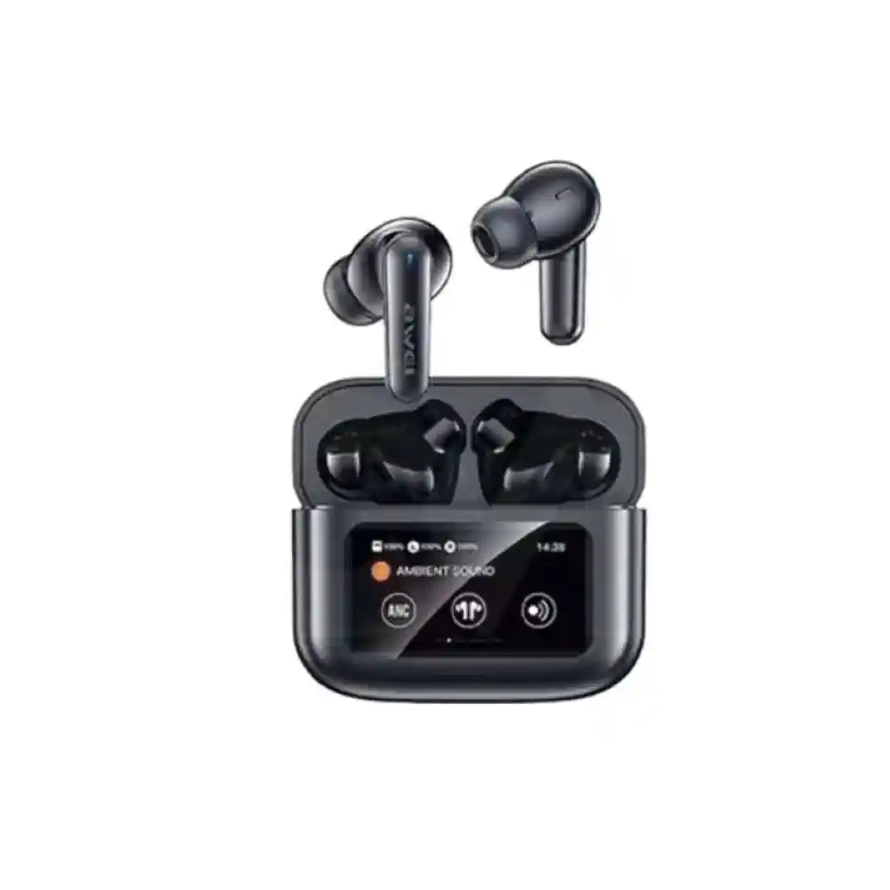 AWEI-T56-ANC-Smart-Display-Earbuds